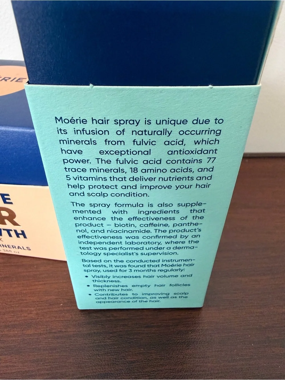 Ultimate Hair Growth Mask & Spray - Blue/Peach